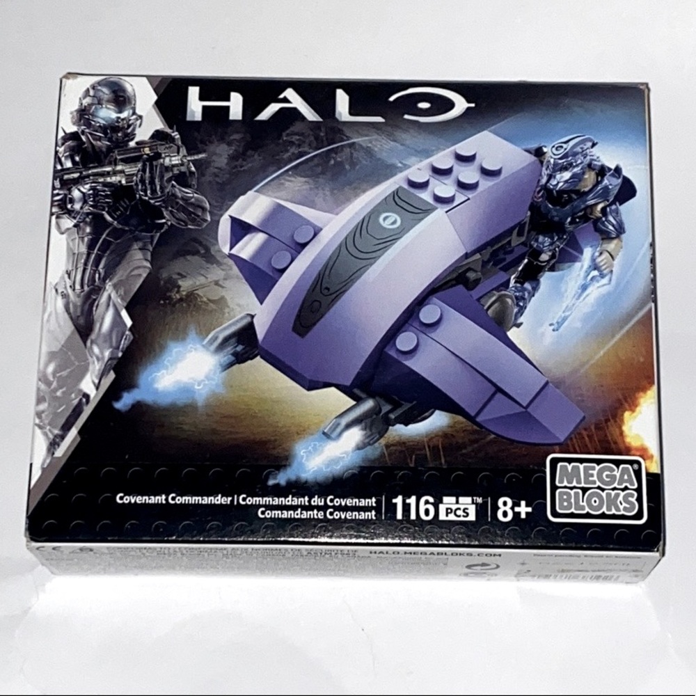 Mega Blocks Halo Covenant Commander Set